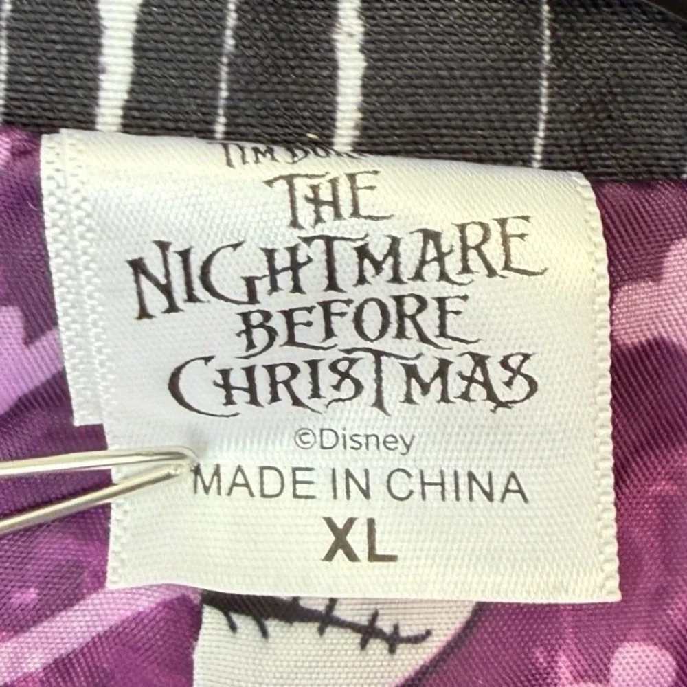 Disney Jack Skellington Nightmare Before Christmas Pinstripe Suit Set Mens XL